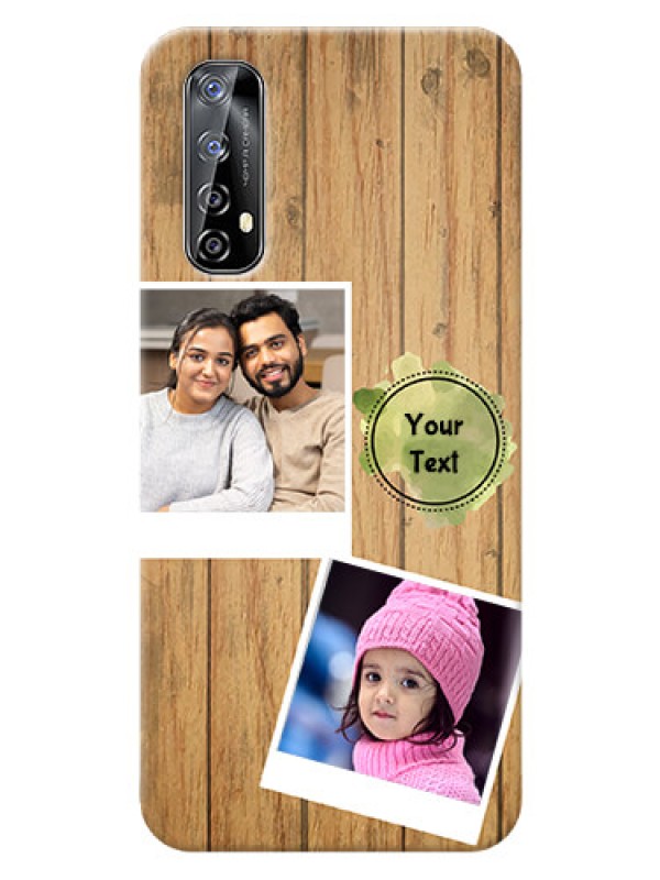 Custom Realme Narzo 20 Pro Custom Mobile Phone Covers: Wooden Texture Design