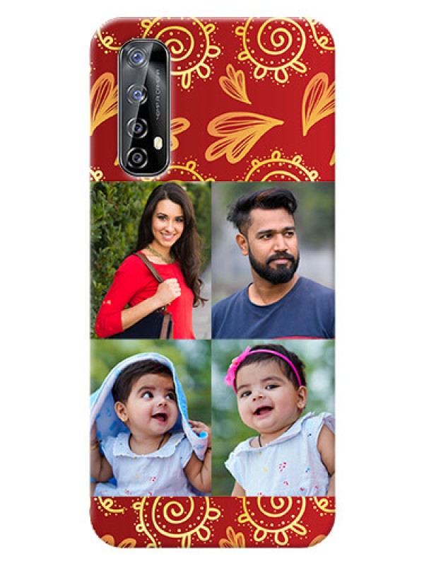 Custom Realme Narzo 20 Pro Mobile Phone Cases: 4 Image Traditional Design