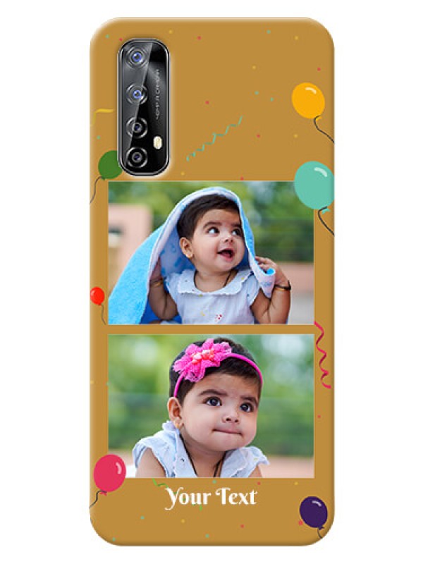 Custom Realme Narzo 20 Pro Phone Covers: Image Holder with Birthday Celebrations Design