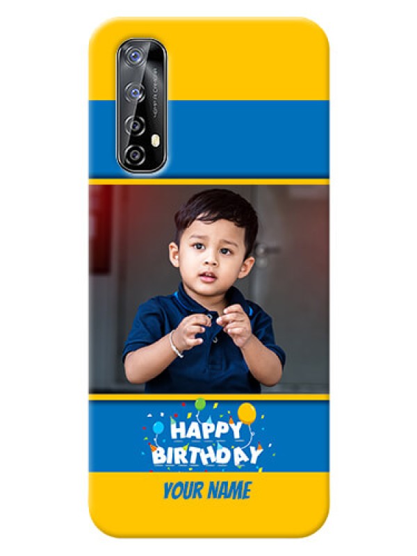 Custom Realme Narzo 20 Pro Mobile Back Covers Online: Birthday Wishes Design
