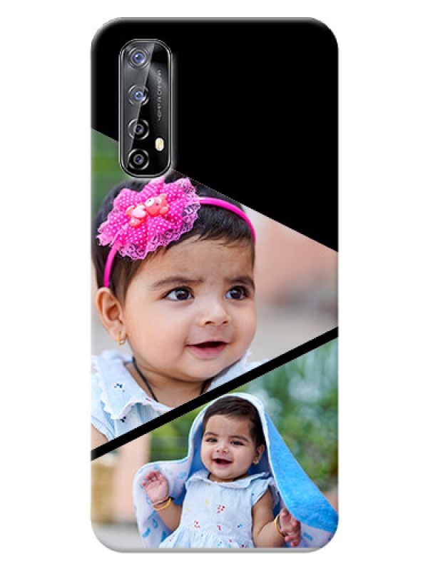 Custom Realme Narzo 20 Pro mobile back covers online: Semi Cut Design