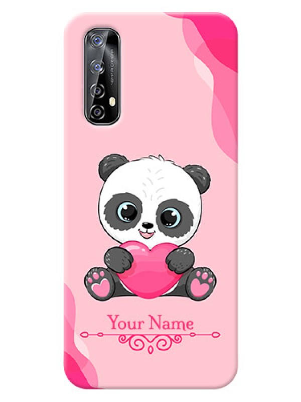 Custom Realme Narzo 20 Pro Mobile Back Covers: Cute Panda Design