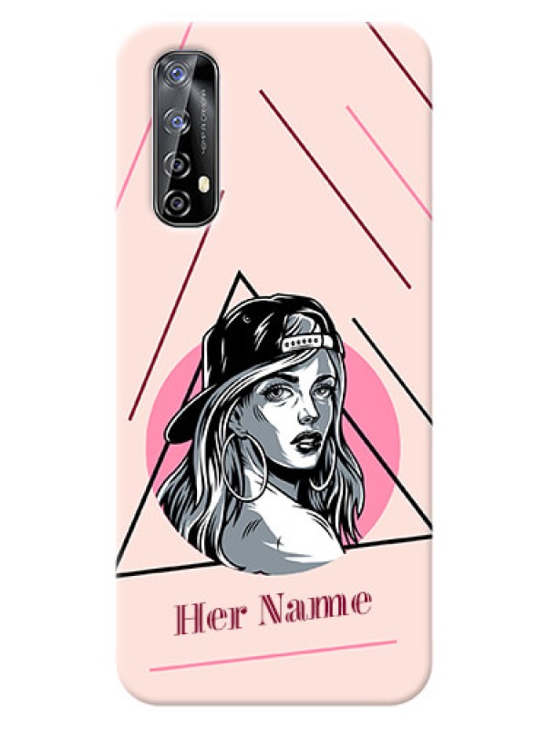 Custom Realme Narzo 20 Pro Custom Phone Cases: Rockstar Girl Design