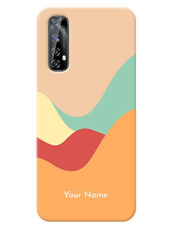 Custom Realme Narzo 20 Pro Custom Mobile Case with Ocean Waves Multi-colour Design