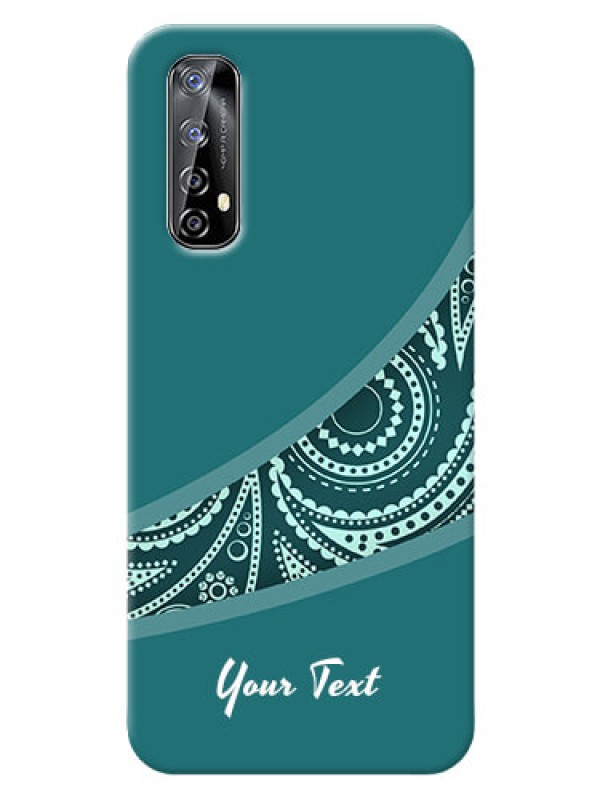 Custom Realme Narzo 20 Pro Custom Phone Covers: semi visible floral Design