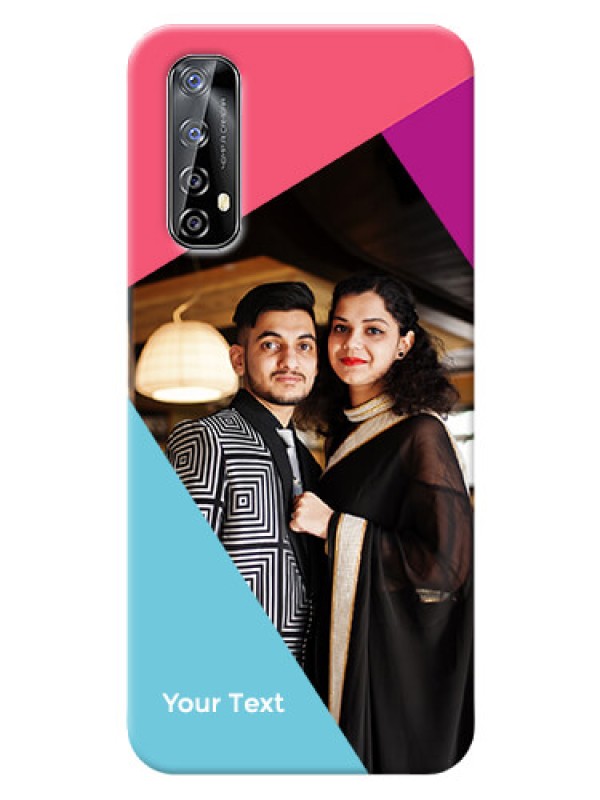 Custom Realme Narzo 20 Pro Custom Phone Cases: Stacked Triple colour Design