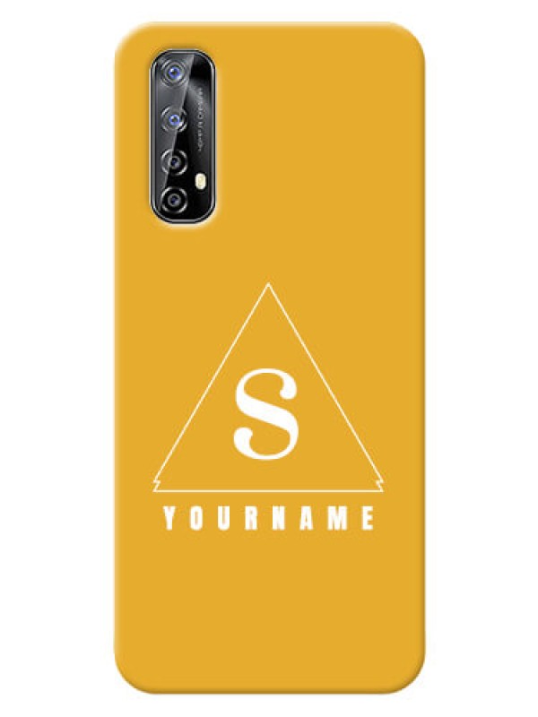 Custom Realme Narzo 20 Pro Custom Mobile Case with simple triangle Design
