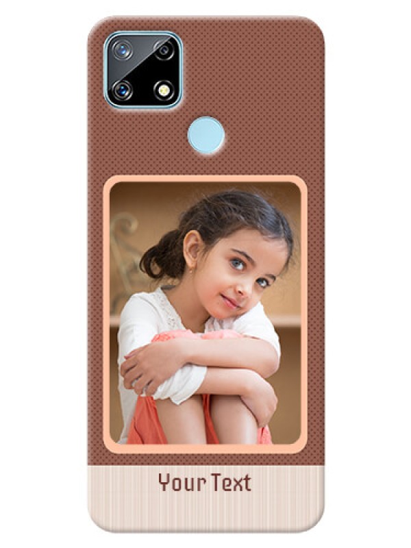 Custom Realme Narzo 20 Phone Covers: Simple Pic Upload Design