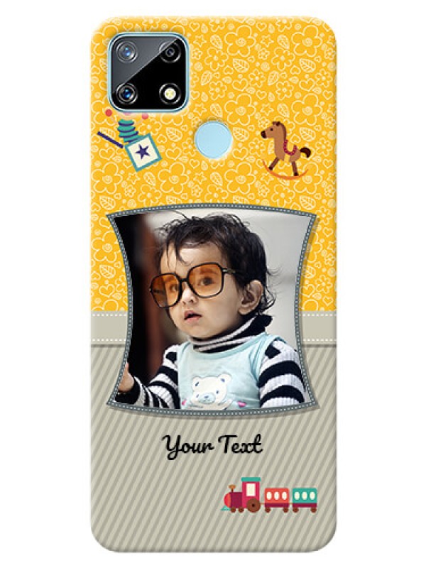 Custom Realme Narzo 20 Mobile Cases Online: Baby Picture Upload Design
