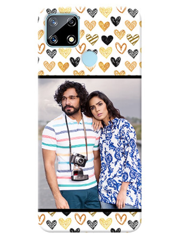 Custom Realme Narzo 20 Personalized Mobile Cases: Love Symbol Design