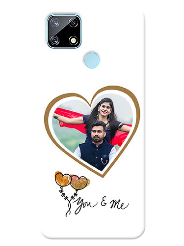 Custom Realme Narzo 20 customized phone cases: You & Me Design