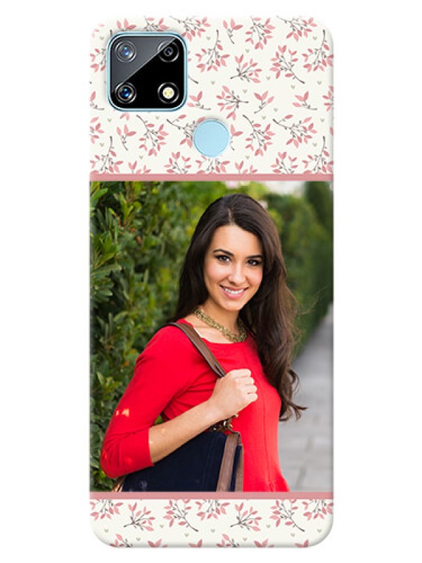 Custom Realme Narzo 20 Back Covers: Premium Floral Design