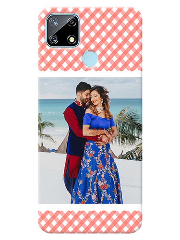 Custom Realme Narzo 20 custom mobile cases: Pink Pattern Design