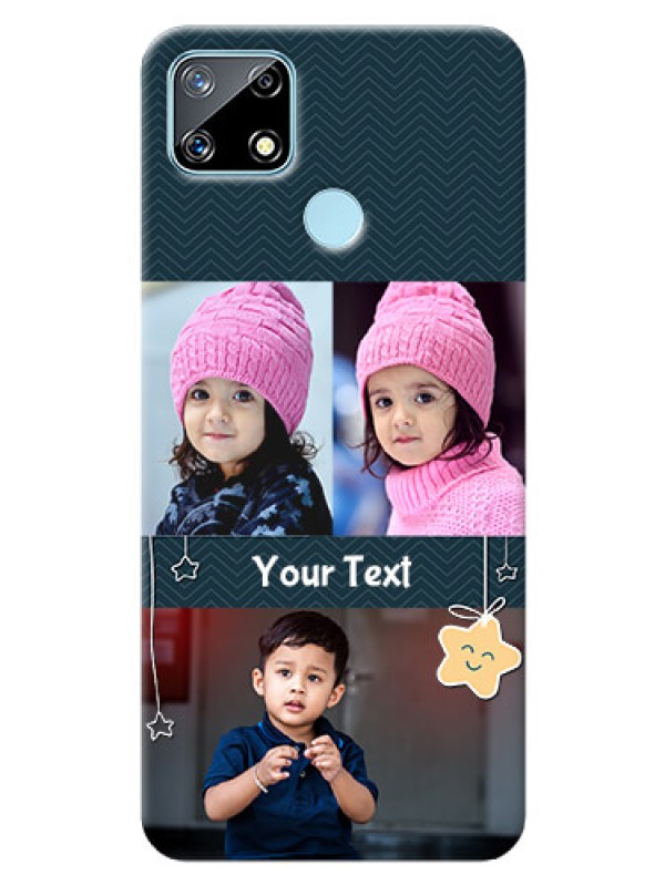 Custom Realme Narzo 20 Mobile Back Covers Online: Hanging Stars Design