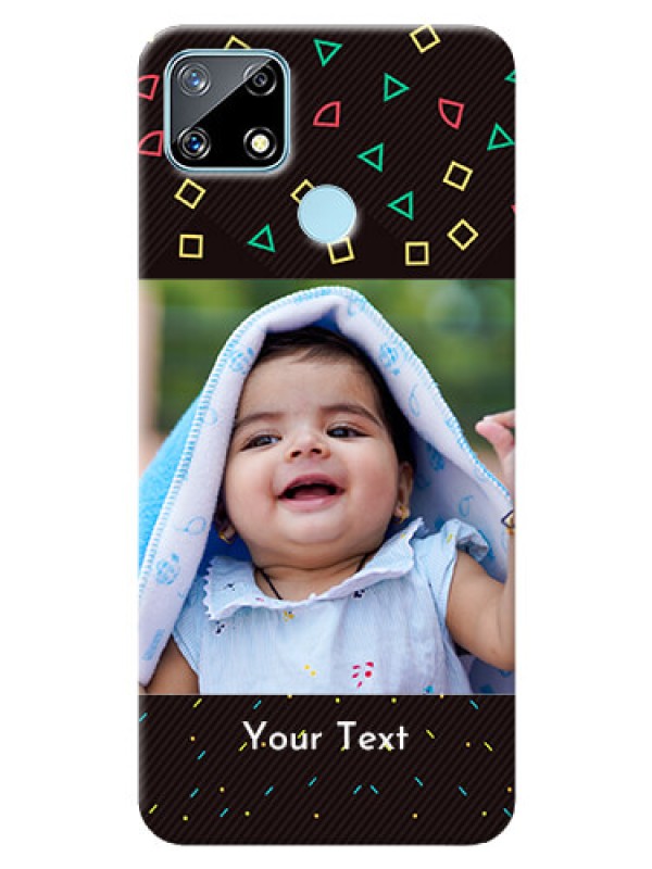 Custom Realme Narzo 20 custom mobile cases with confetti birthday design