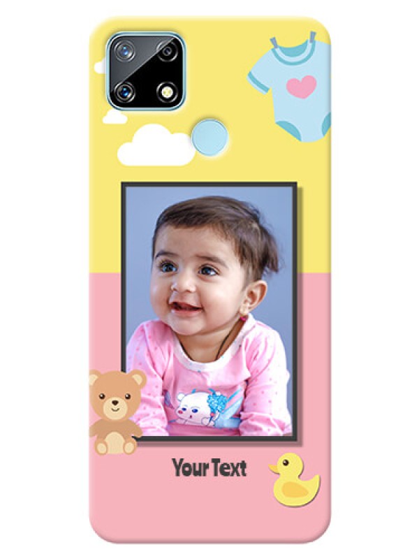 Custom Realme Narzo 20 Back Covers: Kids 2 Color Design
