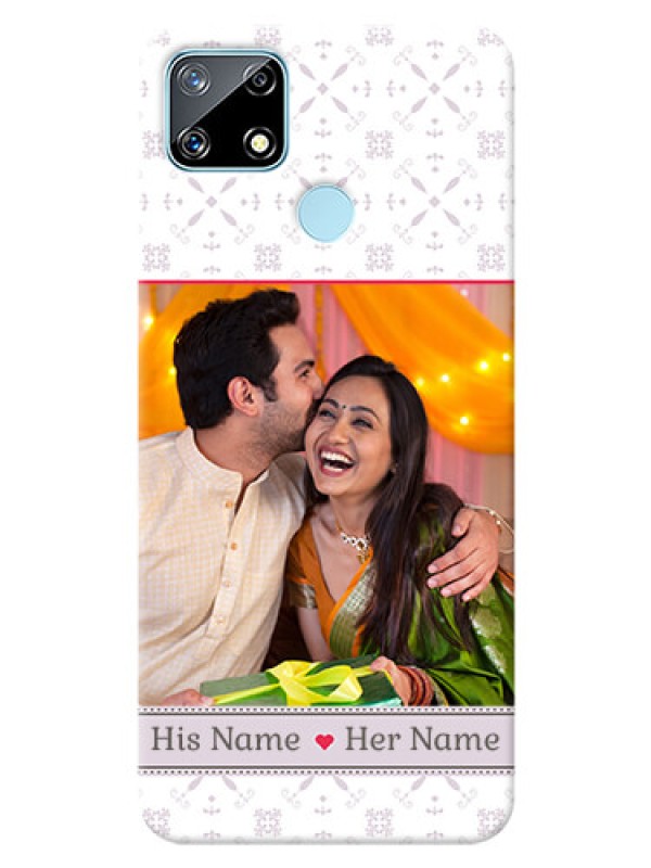 Custom Realme Narzo 20 Phone Cases with Photo and Ethnic Design