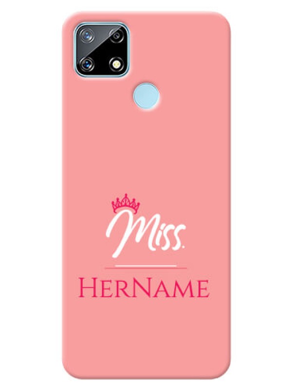 Custom Realme Narzo 20 Custom Phone Case Mrs with Name