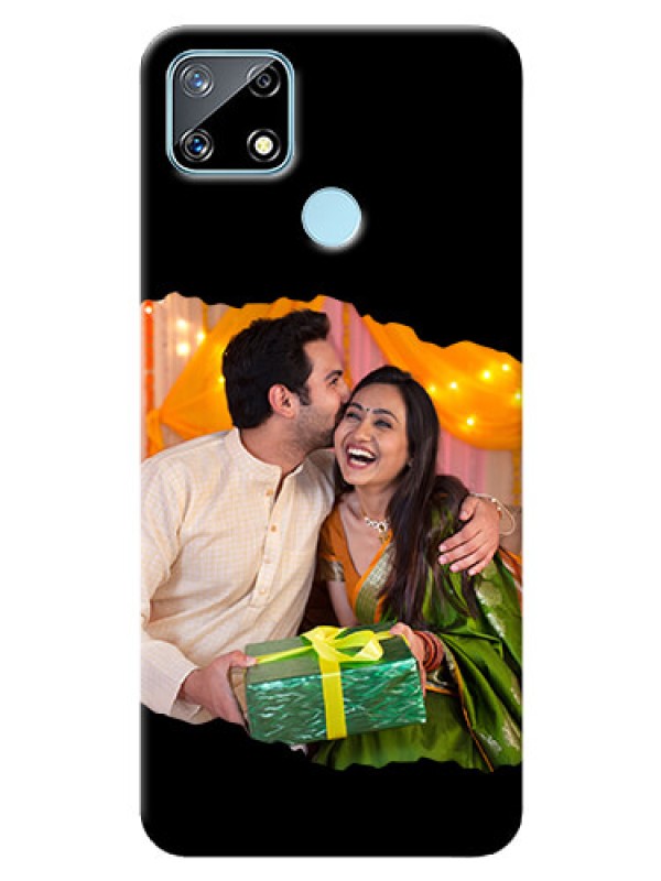 Custom Realme Narzo 20 Custom Phone Covers: Tear-off Design