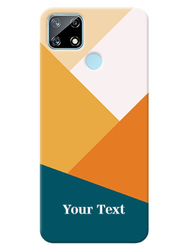 Custom Realme Narzo 20 Custom Phone Cases: Stacked Multi-colour Design