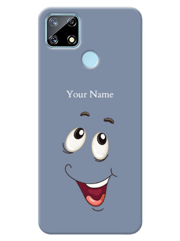 Custom Realme Narzo 20 Phone Back Covers: Laughing Cartoon Face Design