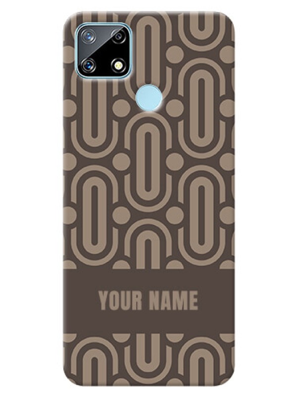 Custom Realme Narzo 20 Custom Phone Covers: Captivating Zero Pattern Design