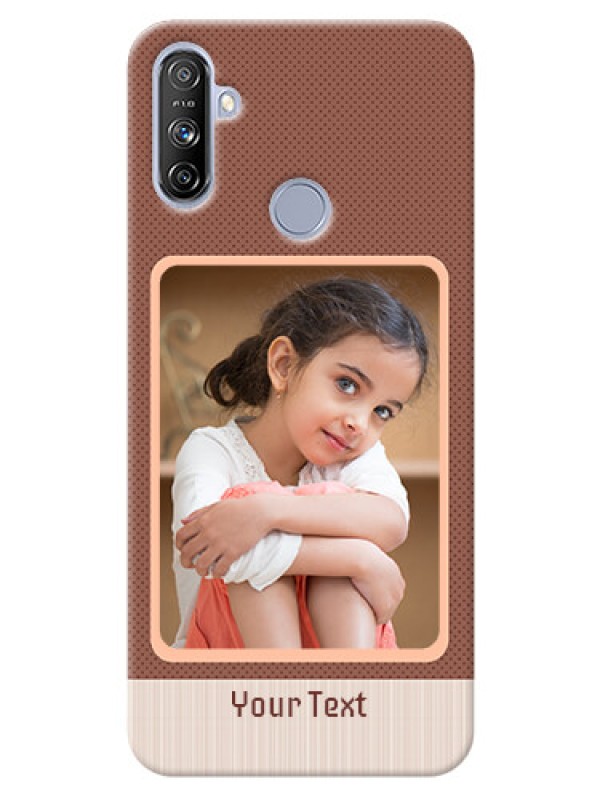 Custom Realme Narzo 20A Phone Covers: Simple Pic Upload Design
