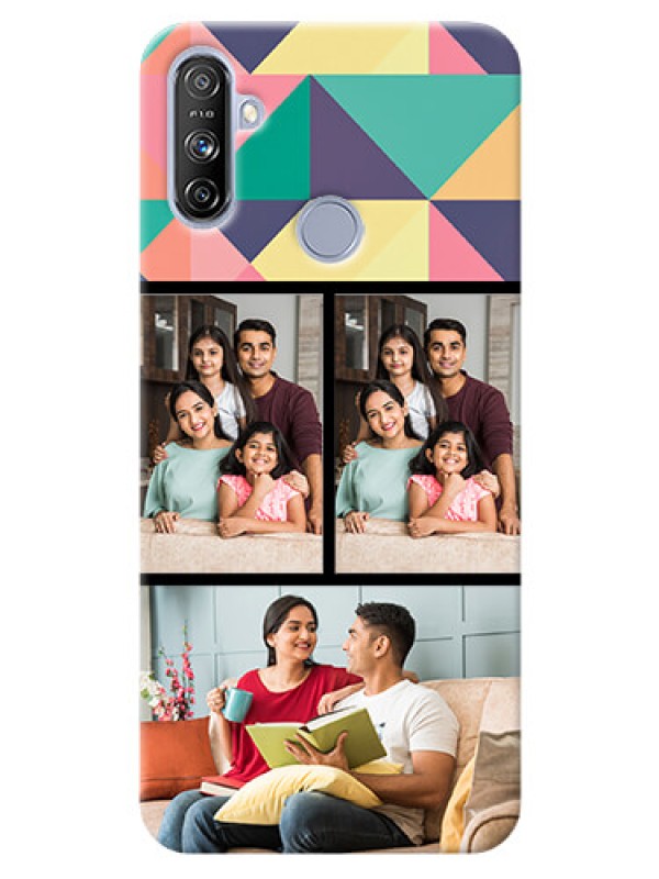 Custom Realme Narzo 20A personalised phone covers: Bulk Pic Upload Design