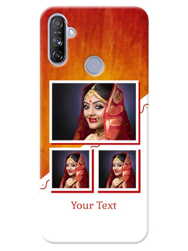 Custom Realme Narzo 20A Personalised Phone Cases: Wedding Memories Design  