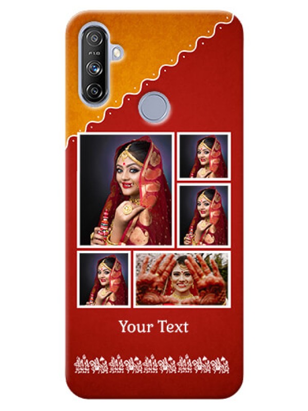 Custom Realme Narzo 20A customized phone cases: Wedding Pic Upload Design