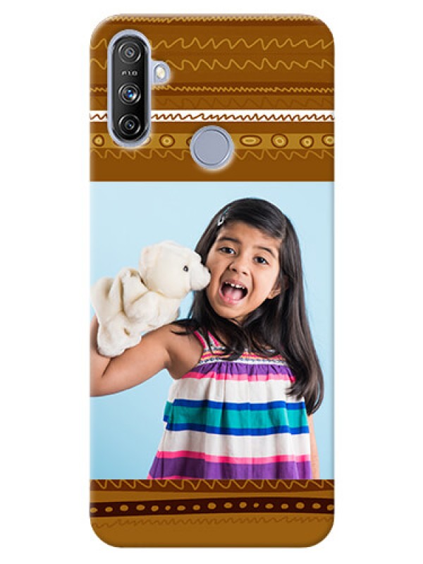 Custom Realme Narzo 20A Mobile Covers: Friends Picture Upload Design 