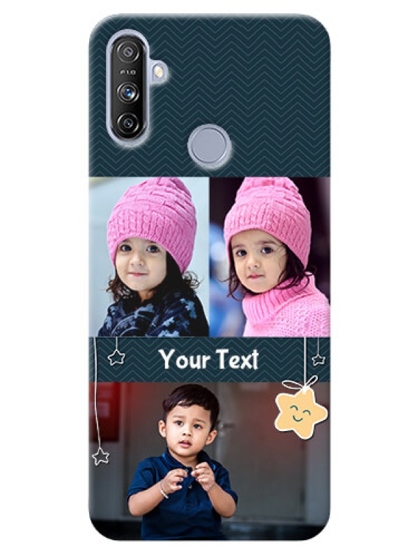 Custom Realme Narzo 20A Mobile Back Covers Online: Hanging Stars Design