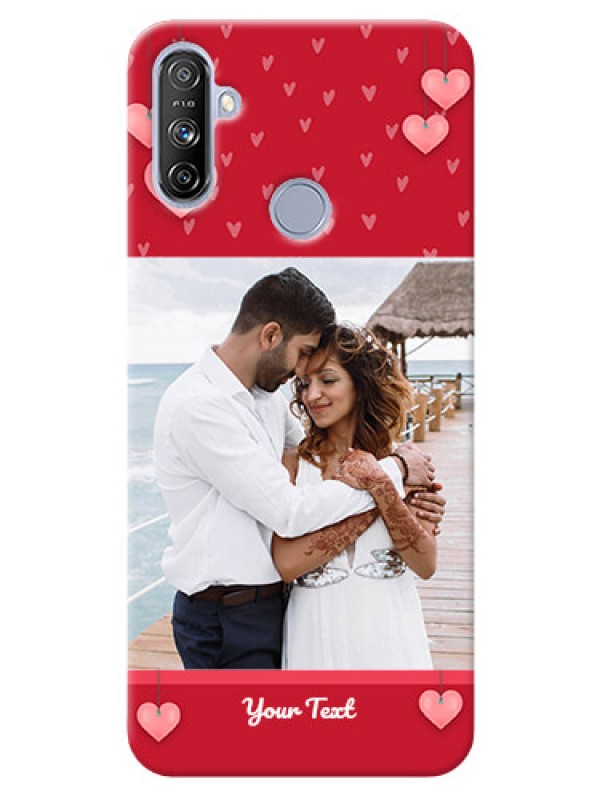 Custom Realme Narzo 20A Mobile Back Covers: Valentines Day Design