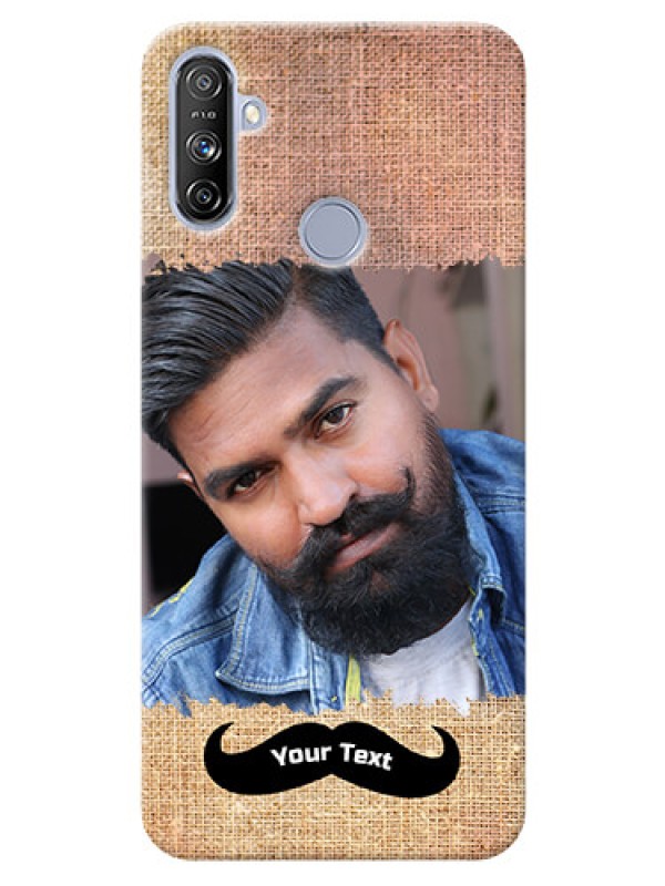 Custom Realme Narzo 20A Mobile Back Covers Online with Texture Design