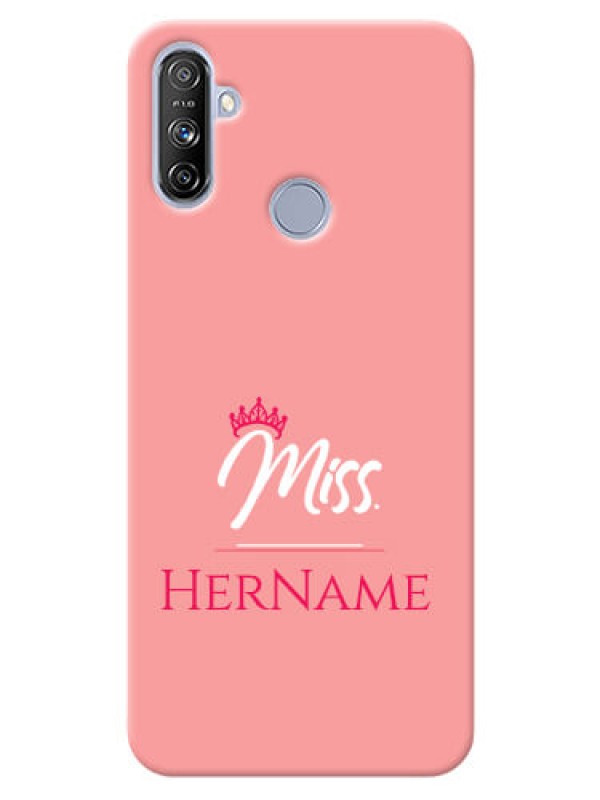 Custom Realme Narzo 20A Custom Phone Case Mrs with Name
