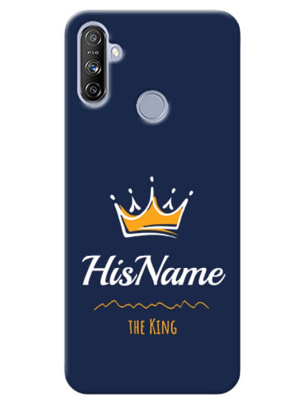 Custom Realme Narzo 20A King Phone Case with Name