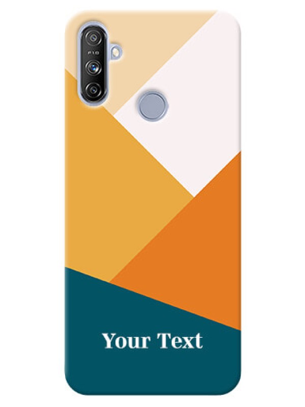 Custom Realme Narzo 20A Custom Phone Cases: Stacked Multi-colour Design