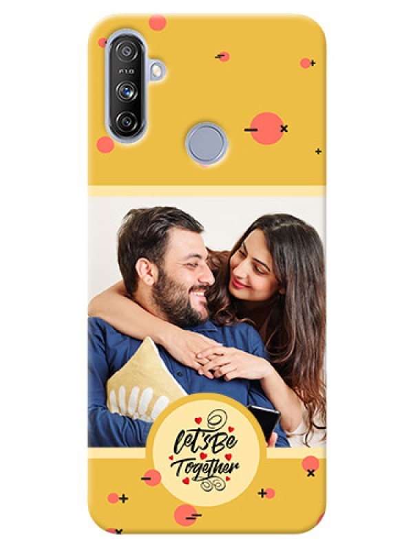 Custom Realme Narzo 20A Back Covers: Lets be Together Design