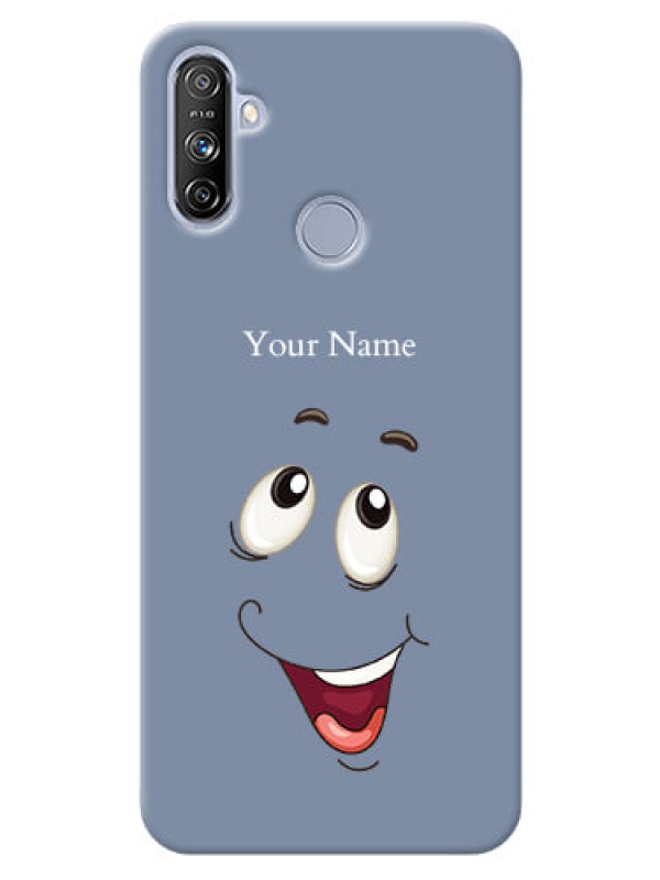 Custom Realme Narzo 20A Phone Back Covers: Laughing Cartoon Face Design