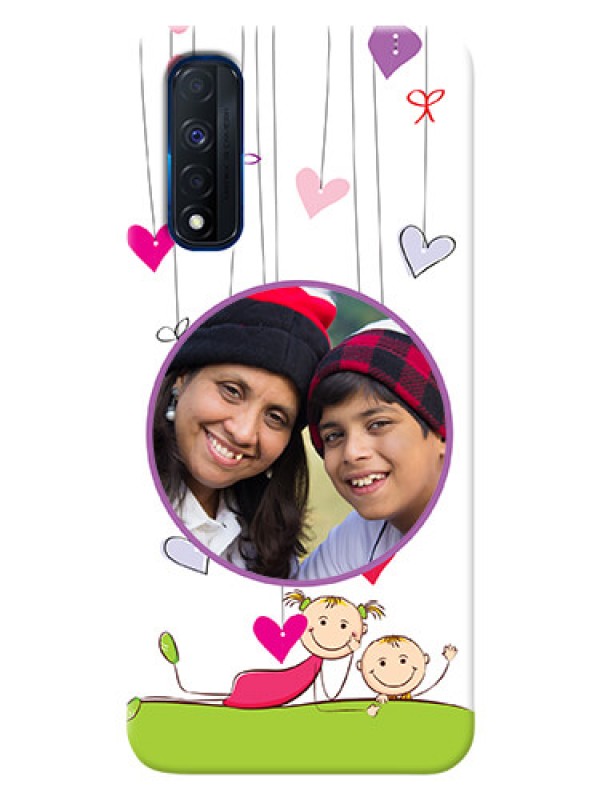 Custom Narzo 30 4G Mobile Cases: Cute Kids Phone Case Design