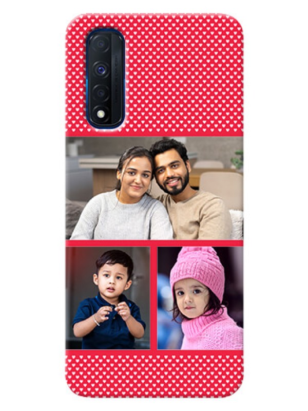 Custom Narzo 30 4G mobile back covers online: Bulk Pic Upload Design