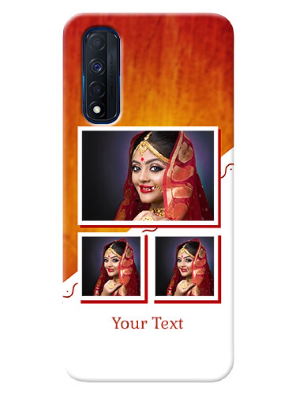Custom Narzo 30 4G Personalised Phone Cases: Wedding Memories Design