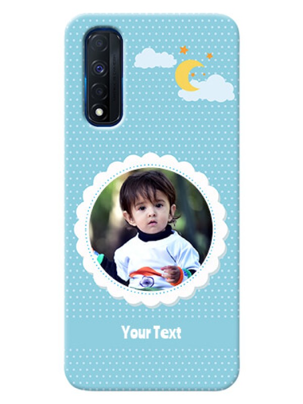 Custom Narzo 30 4G mobile cases online: violet Pattern Design