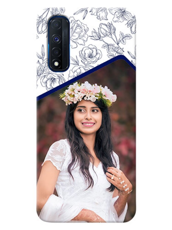 Custom Narzo 30 4G Phone Cases: Premium Floral Design