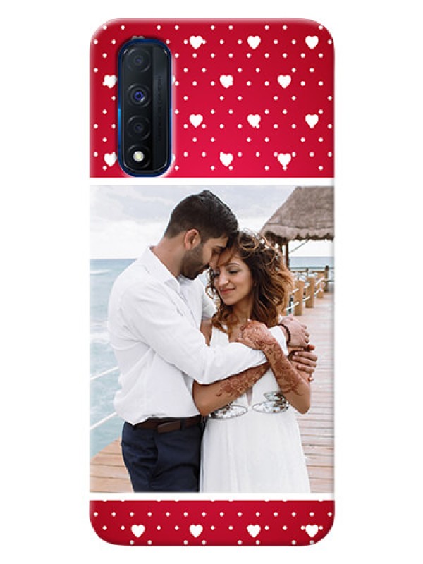 Custom Narzo 30 4G custom back covers: Hearts Mobile Case Design