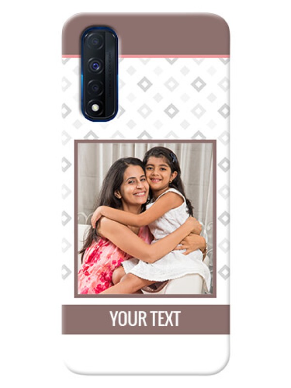 Custom Narzo 30 4G custom back covers: Simple Diamond Design