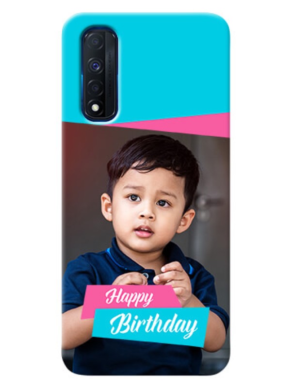 Custom Narzo 30 4G Mobile Covers: Image Holder with 2 Color Design