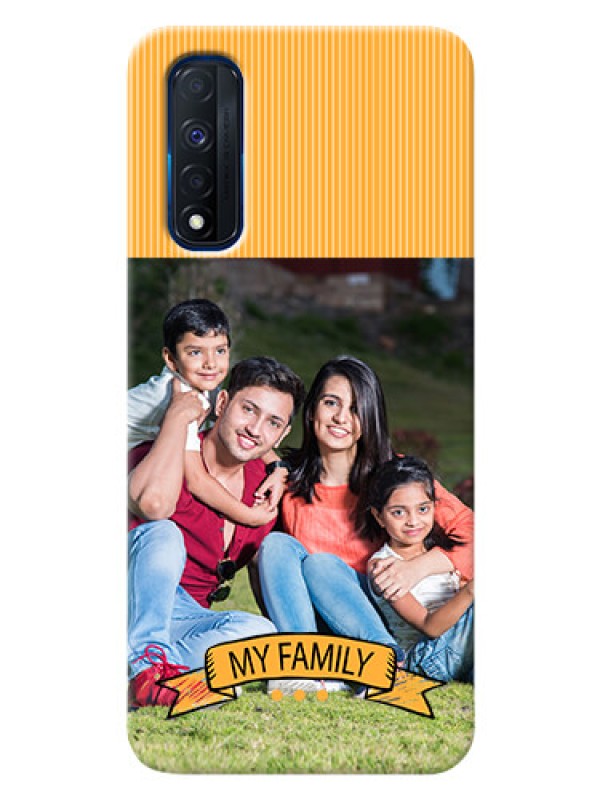 Custom Narzo 30 4G Personalized Mobile Cases: My Family Design