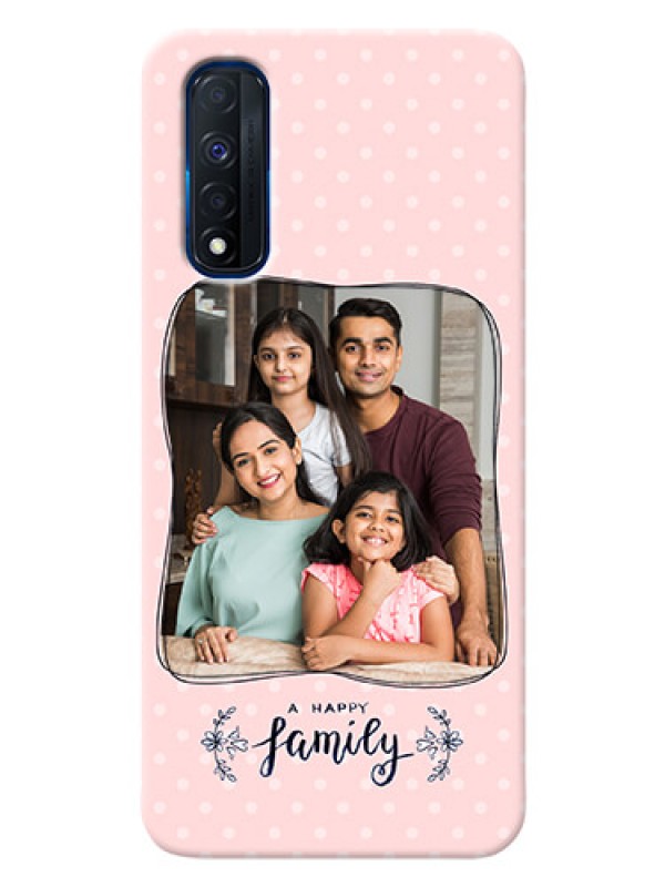 Custom Narzo 30 4G Personalized Phone Cases: Family with Dots Design