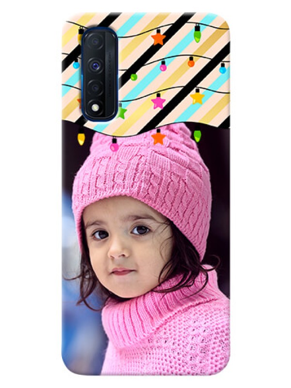 Custom Narzo 30 4G Personalized Mobile Covers: Lights Hanging Design